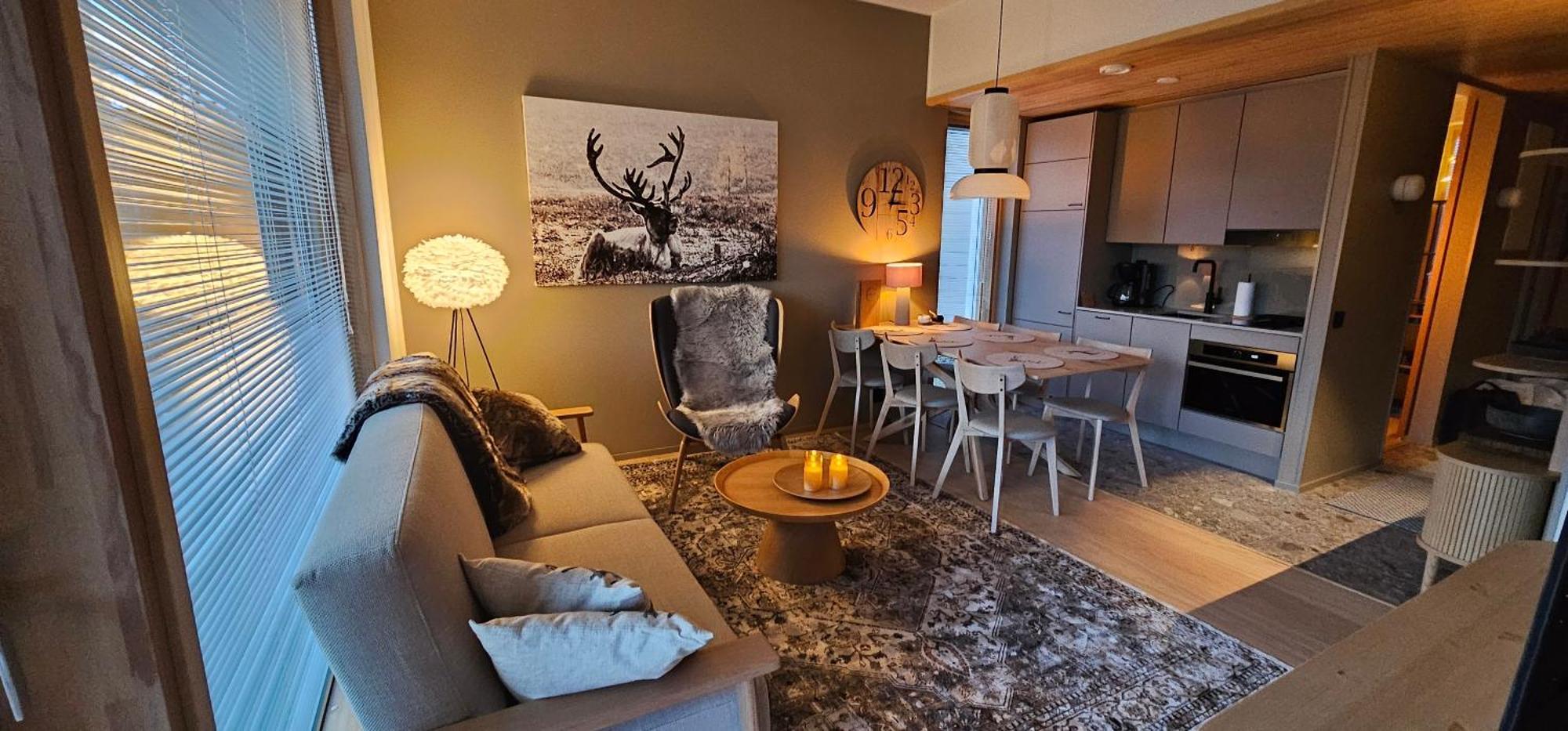 Ferienwohnung Lux Lapland Gielas Utsuvaara Levi Exterior foto